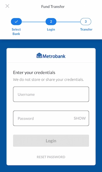 🍀Step 3: Please log in to your bank account to make an online bank transfer.
