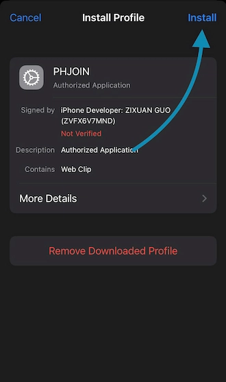 🍀Step 4: Click "Install".