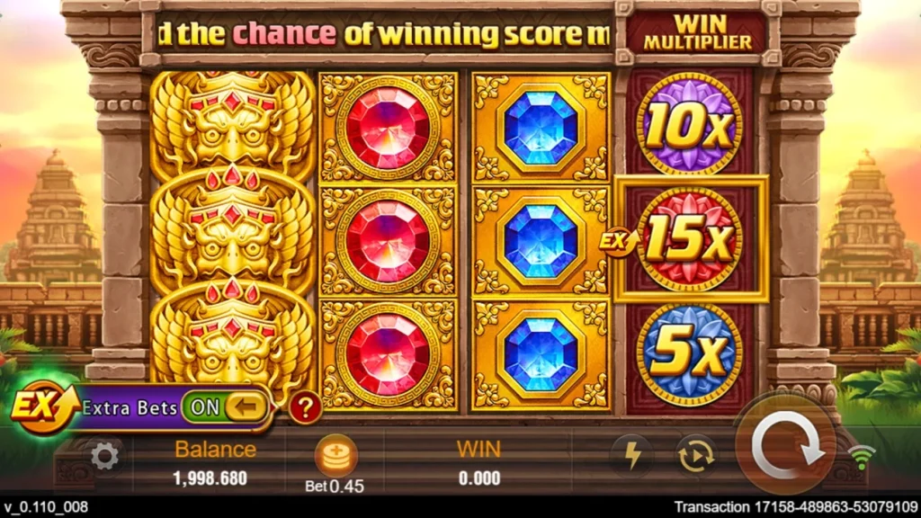 Slot Setup and Icon Combinations